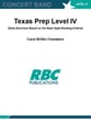 Texas Prep Level IV Concert Band sheet music cover